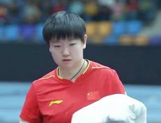 印度亚锦赛女团半决赛：孙颖莎3-1申裕斌，场馆出現(xiàn)漏水事件