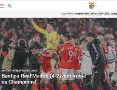 門(mén)将頂(dǐng)入关键進(jìn)球 本菲卡贏(yíng)皇馬(mǎ)晉(jìn)級(jí)欧冠附加赛