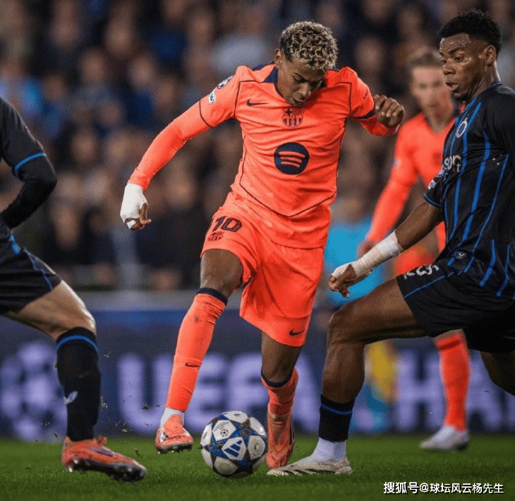 欧冠对攻战:巴萨三度(dù)扳平3-3布鲁日,VAR两度(dù)取消进球