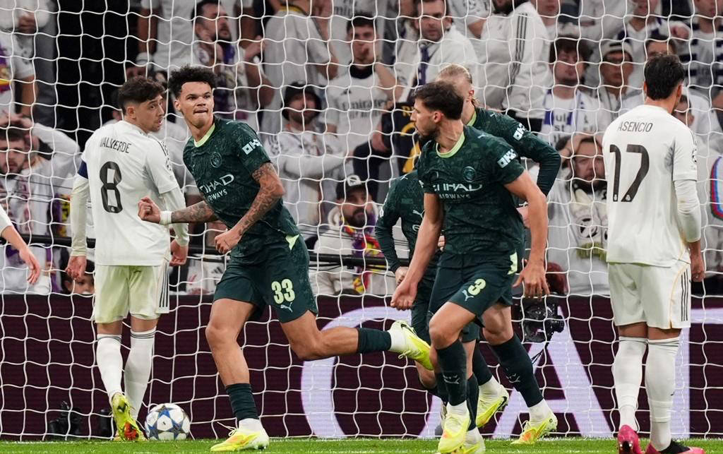 欧冠(guān)巨頭(tóu)逆转！英(yīng)超冠(guān)军曼城客场力克皇家马德里